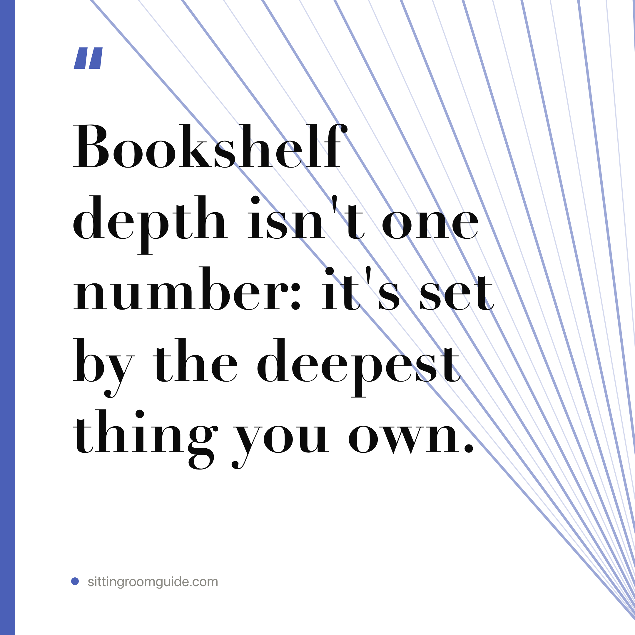 Bookshelf Depth: How Deep for Books and Baskets?