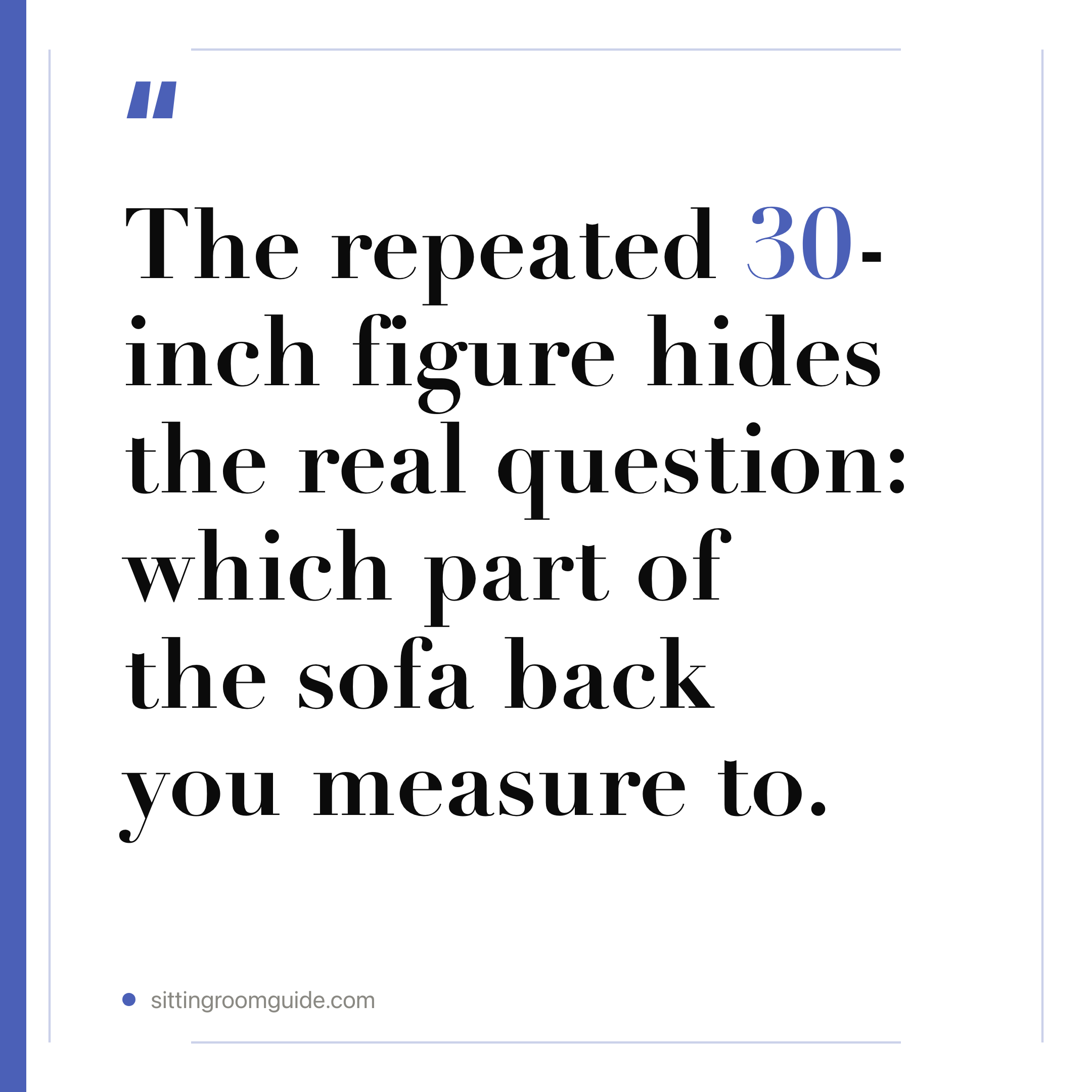 Console Table Height: Two Measurements, One Counts