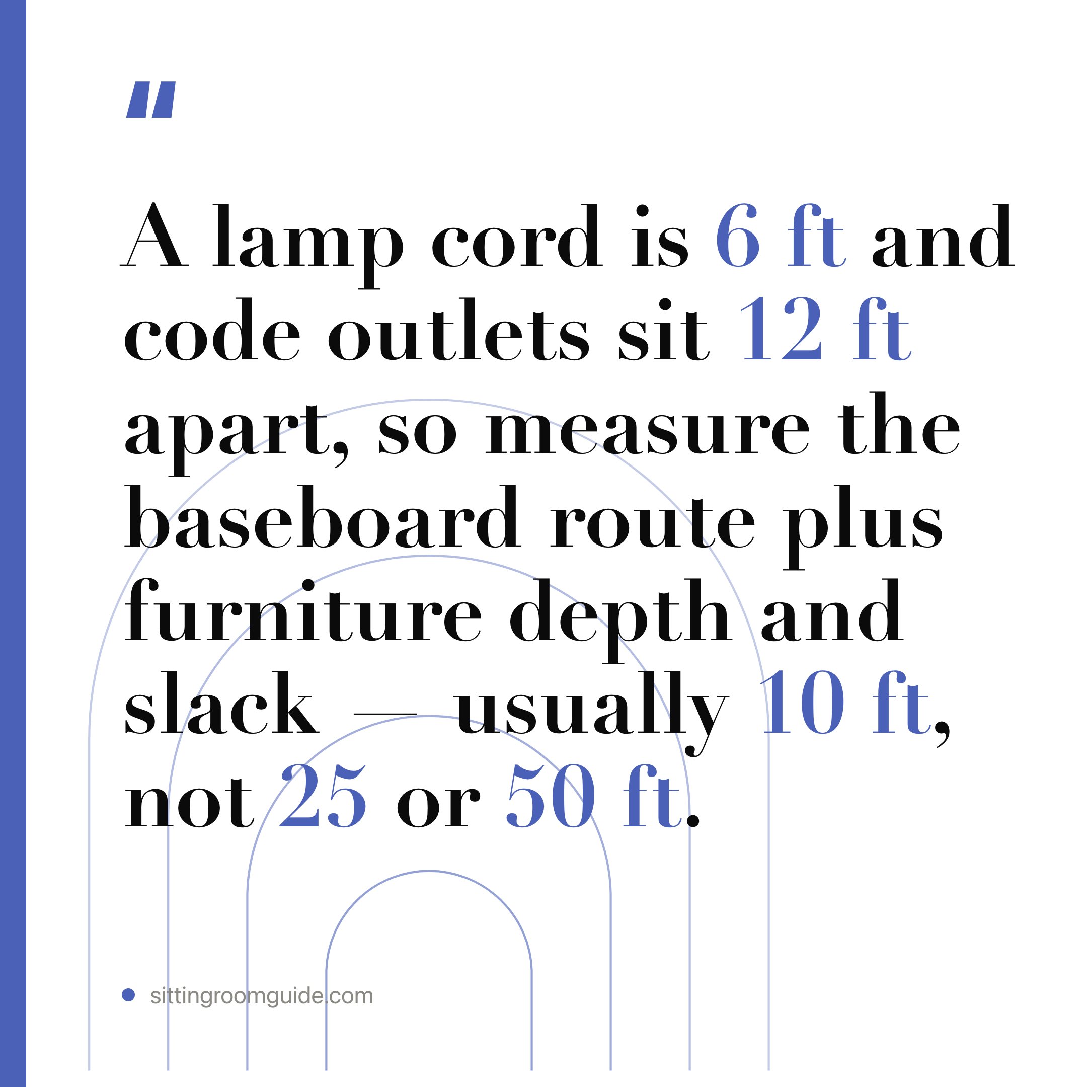 What Living Room Cord Length Do You Actually Need?