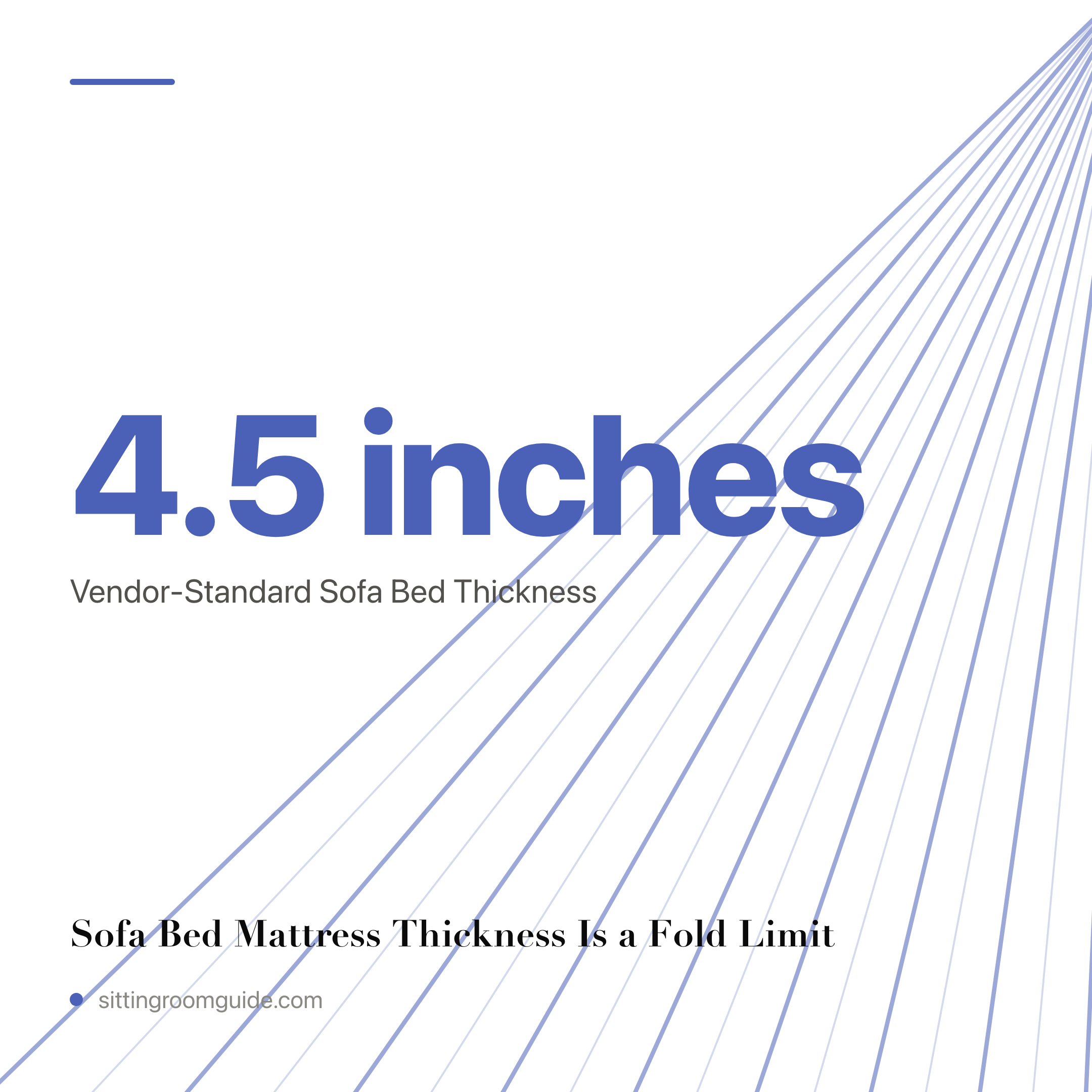Sofa Bed Mattress Thickness Is a Fold Limit